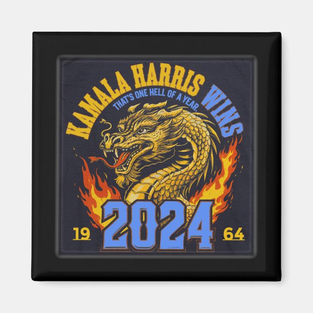 Kamala Harris Wins  Magnet (Front)