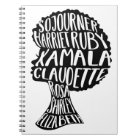 Kamala Harris Womens Empowerment Notebook