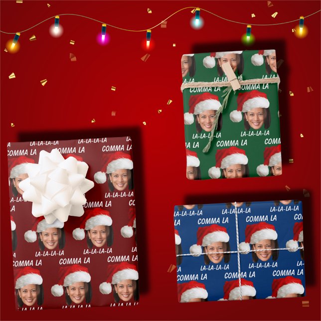 Kamala Harris Wrapping Paper Sheet (Creator Uploaded)