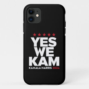 Kamala Harris Yes We Kam for US President 2024 iPhone 11 Case