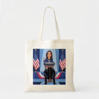 KAMALA HARRIS'S  NIECE - YES SHE CAN Tote Bag