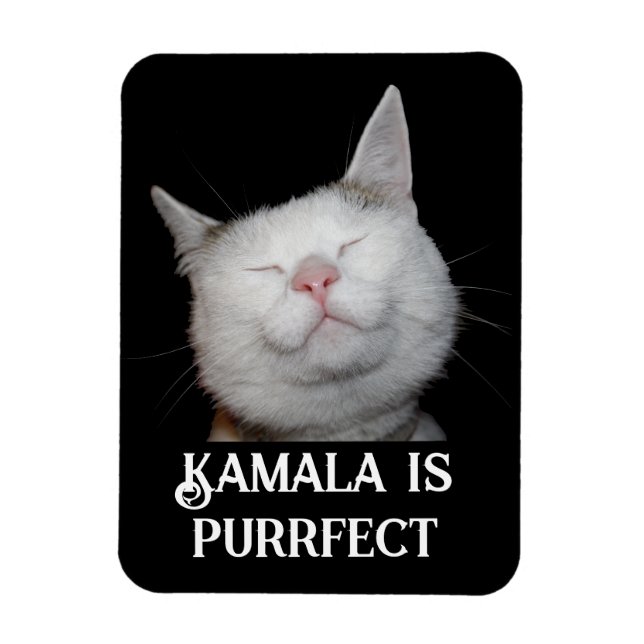 Kamala is Purrfect  Magnet (Vertical)