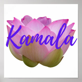 Kamala “Lotus Flower” Poster