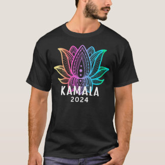 Kamala Lotus Flower Presidential Election 2024 Ki T-Shirt