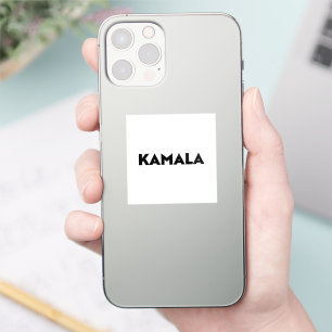 Kamala modern typography minimalist black white