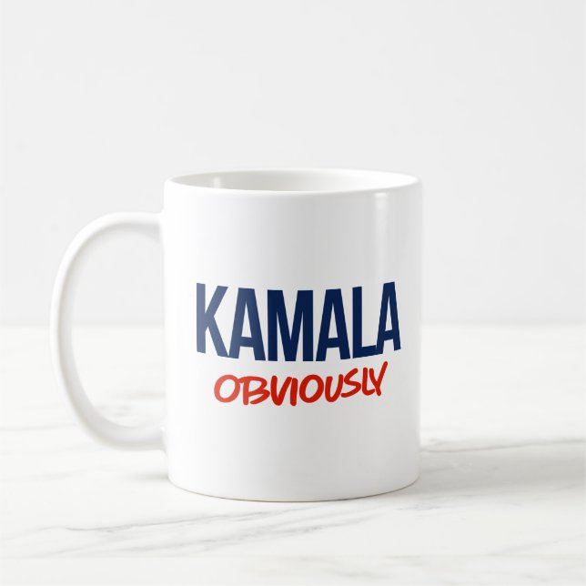 KAMALA OBVIOUSLY COFFEE MUG (Left)