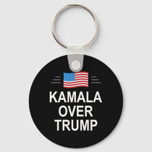 Kamala Over Trump Pro-trump 2024 Conservative Patr Key Ring