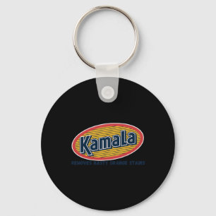 Kamala Removes Nasty Orange Stains Funny Key Ring