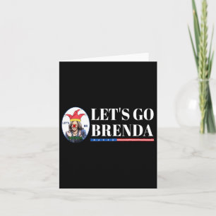 Kamala Shirt Let&#';s Go Brenda Laughin Harris  Card