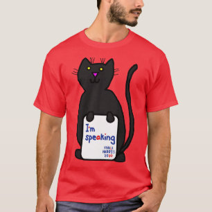 Kamala Support Cats VP Debate Quotes Im Speaking T-Shirt