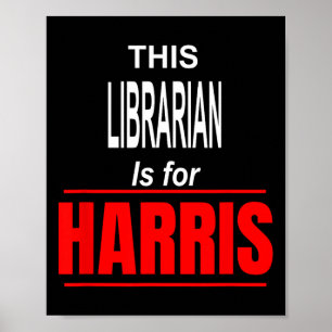 Kamala Supports Harris President 2024 Harris Poster
