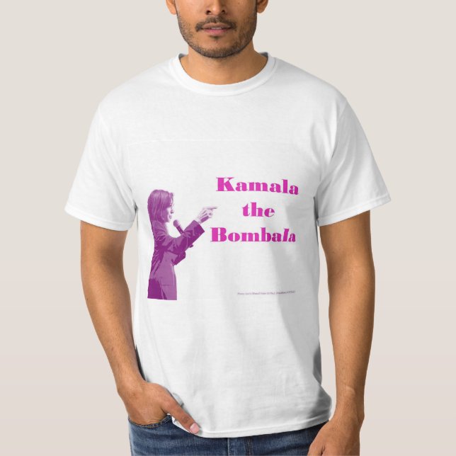 Kamala the Bombala, Purple T-Shirt (Front)