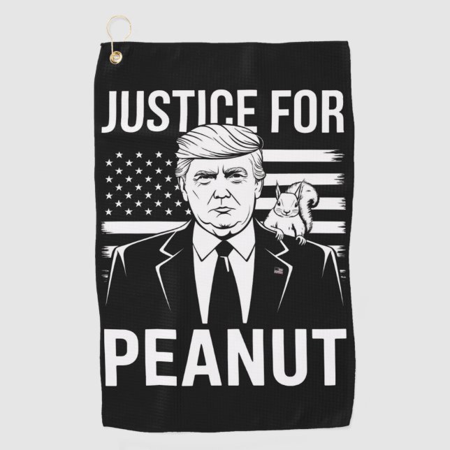 Kamala Trump 2024 Election I Didn't Vote For Him  Golf Towel (Front)