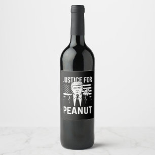 Kamala Trump 2024 Election I Didn't Vote For Him Wine Label