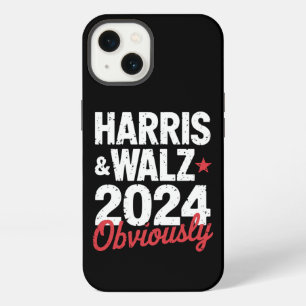 Kamala Walz Obviously 2024 Harris Waltz 2024 iPhone 13 Case