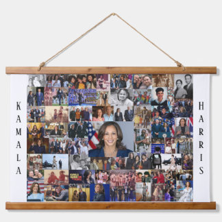 Kamala Wood Topped Wall Tapestry