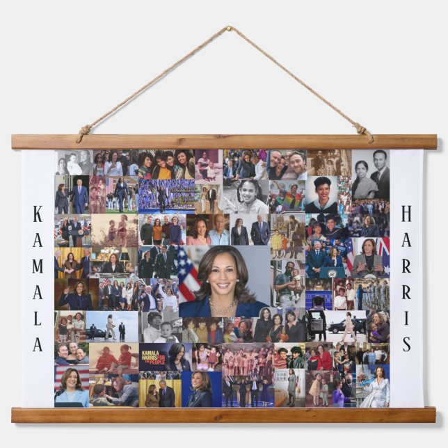 Kamala Wood Topped Wall Tapestry (Front)