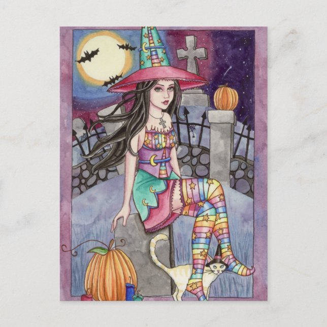 Kamaria - Rainbow Mermaid Postcard (Front)