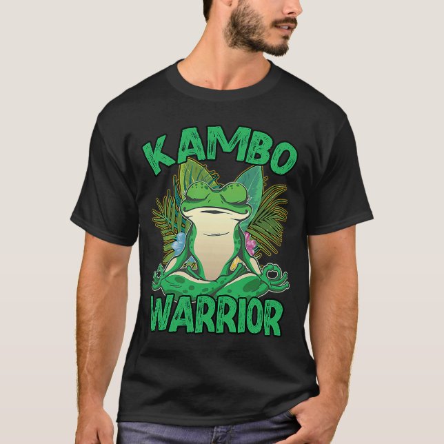 Kambo Warrior Frog Ceremony Plant Medicine T-Shirt (Front)