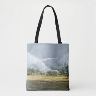 Kamchatka Geysers Oil Landscape Tote Bag