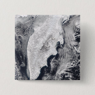 Kamchatka Peninsula, Eastern Russia 15 Cm Square Badge