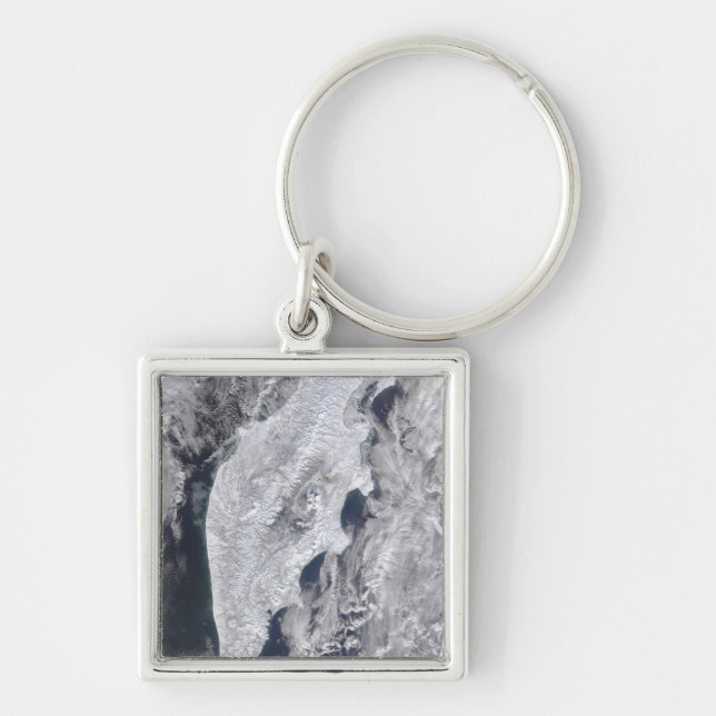 Kamchatka Peninsula, Eastern Russia 2 Key Ring (Front)