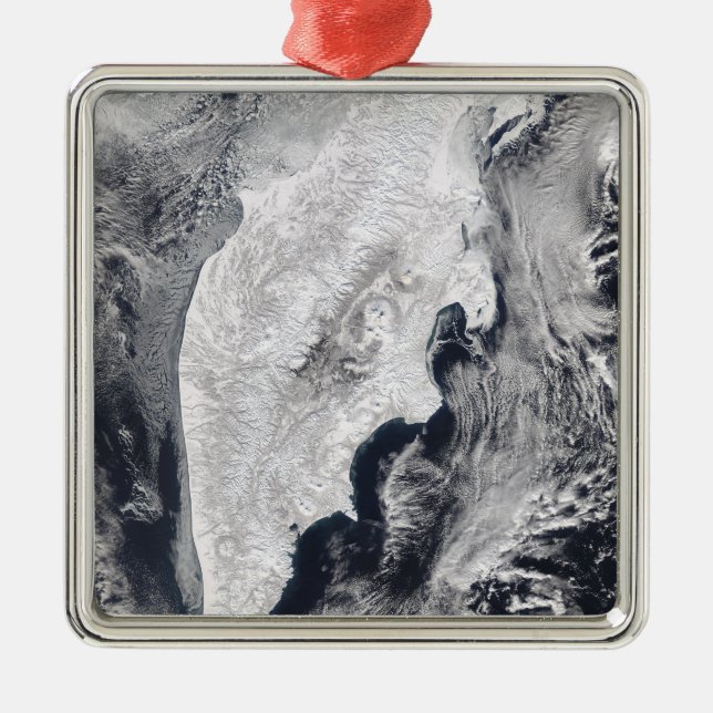 Kamchatka Peninsula, Eastern Russia Metal Ornament (Front)