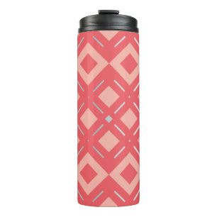 Kamelia’s Geometric Pattern 1 Thermal Tumbler