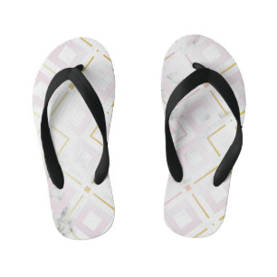 Kamelia’s Geometric Pattern 4 Kid's Thongs