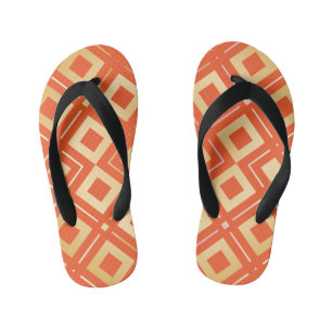 Kamelia’s Geometric Pattern 6 Kid's Thongs