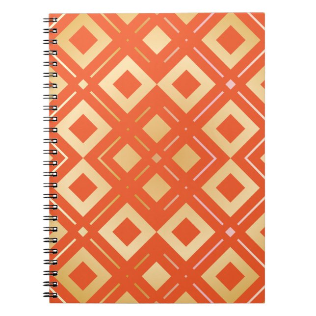 Kamelia’s Geometric Pattern 6 Notebook (Front)