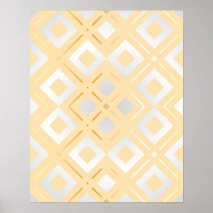Kamelia’s Geometric Pattern 8 Poster