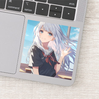 "Kamen JK Milia" Sticker Sticker | Sushi Musume ge