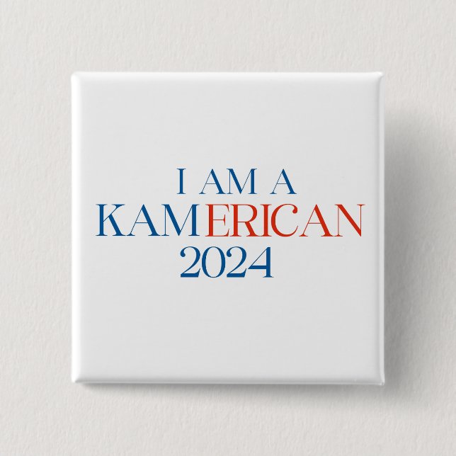 KAMERICAN SQUARE PIN (Front)