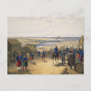 Kamiesch, plate from 'The Seat of War in the East' Postcard