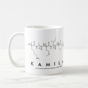 Kamila peptide name mug
