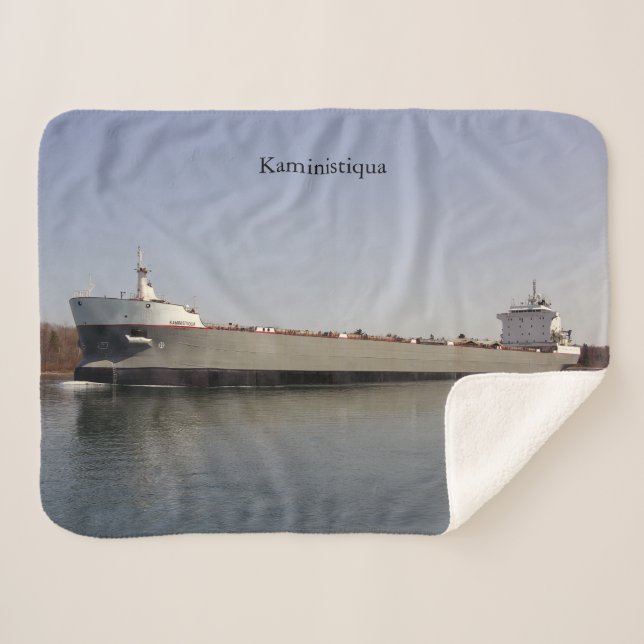 Kaministiqua sherpa blanket (Front (Horizontal))
