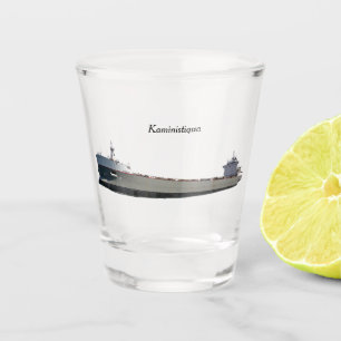 Kaministiqua shot glass