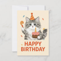 KamKam the Cat Happy Birthday Celebration