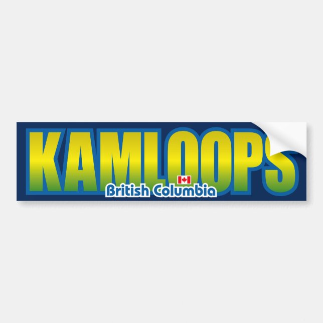 Kamloops Bumper Sticker (Front)
