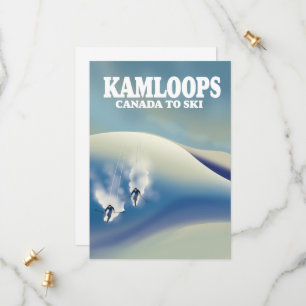 Kamloops Canada to Ski Save The Date