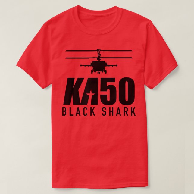 Kamov KA50 Black Shark  T-Shirt (Design Front)