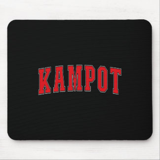 Kampot Cambodia Cambodian Vacation Souvenirs Kampo Mouse Pad