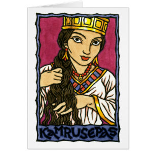 Kamrusepas Greeting Card