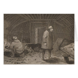 Kamtschatka, Russia Habitations in Winter