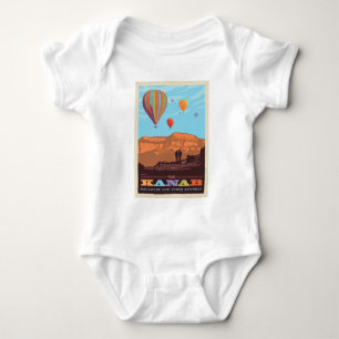Kanab, Utah   Balloons And Tunes Roundup Baby Bodysuit