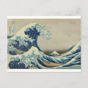Kanagawa Wave by Katsushika Hokusai Postcard