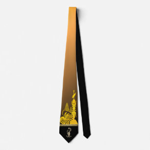 Kanak arrowhead neckline. Sangria. Tie