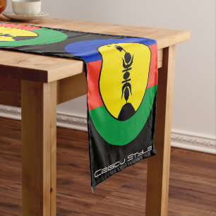 Kanak Flag Table Path Short Table Runner