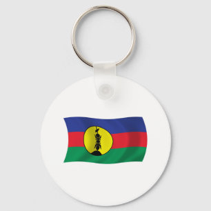 Kanak People Flag Keychain